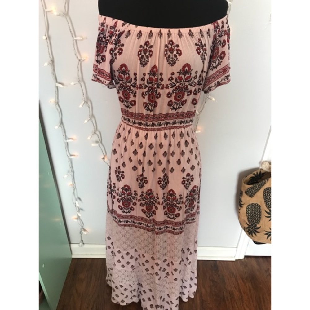 Off the Shoulder Maxi ~